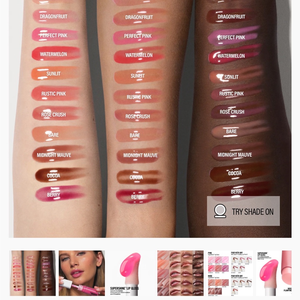 Makeup By Mario Lip Gloss - Rustic pink - Picture 4 of 4